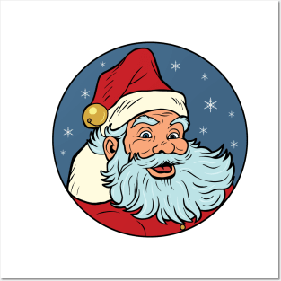 Pop Art Santa Posters and Art